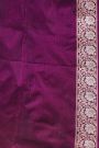 Banarasi Silk Purple Saree