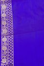 Banarasi Silk Blue Saree