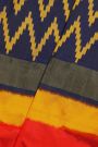 Ikat Silk Dual Colour Saree