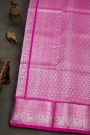 Venkatagiri Silk Bottle Green Saree