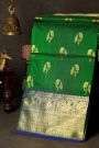 Venkatagiri Silk Green Saree