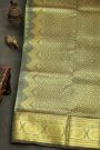 Venkatagiri Silk Pista Green Saree