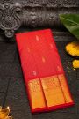 Kancheepuram Silk Red Saree