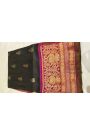 Gadwal Silk Black Saree