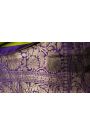 Fancy Matka Silk Mehendi Green Saree With Floral Buttis Body
