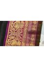 Gadwal Silk Black Saree