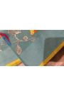Zari Kota Cotton Sky Blue Saree