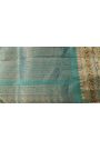 Gadwal Silk Sea Green Saree