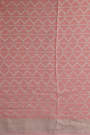 Banarasi Georgette Peach Saree