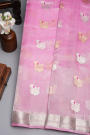 Designer Organza Pink Saree