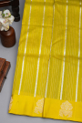Designer Organza Lime Yellow Saree