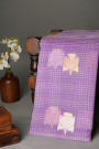 Designer Organza Lavender Saree