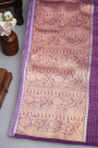 Designer Organza Lavender Saree