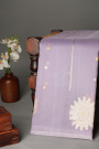 Designer Organza Lilac Saree