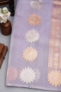 Designer Organza Lilac Saree