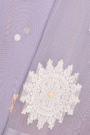 Designer Organza Lilac Saree