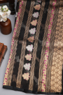 Designer Organza Black Saree