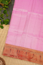 Paithani Weaving Silk Pink Saree