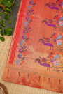 Paithani Weaving Silk Pink Saree