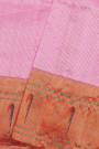 Paithani Weaving Silk Pink Saree