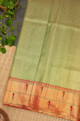 Paithani Weaving Silk Bottle Green Saree