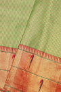 Paithani Weaving Silk Bottle Green Saree