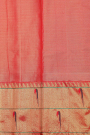 Paithani Weaving Silk Bottle Green Saree