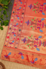 Paithani Weaving Silk Baby Pink Saree