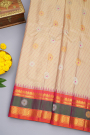 Gadwal Silk Cream Saree