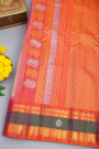 Gadwal Silk Cream Saree