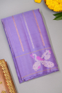 Gadwal Silk Lilac Saree