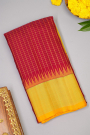 Gadwal Silk Red Saree