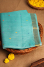 Khaadi Cotton Sky Blue Saree