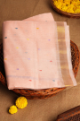 Khaadi Cotton Baby Pink Saree