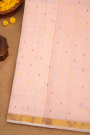 Khaadi Cotton Baby Pink Saree