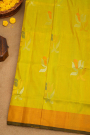 Uppada Silk Lime Green Saree