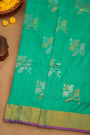 Uppada Silk Sea Green Saree