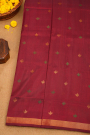 Uppada Silk Maroon Saree