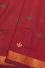 Uppada Silk Maroon Saree