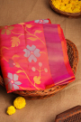 Uppada Silk Pink Saree