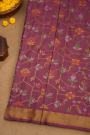 Uppada Silk Wine Saree