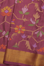 Uppada Silk Wine Saree