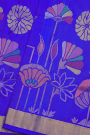 Uppada Silk Royal Blue Saree