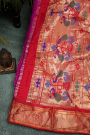 Bandhani Silk Pink Saree