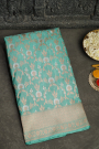 Banarasi Silk Sky Blue Saree