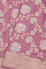 Banarasi Silk Onion Pink Saree