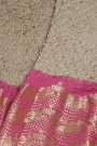 Bandhani Silk Beige Saree
