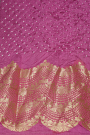 Bandhani Silk Beige Saree