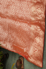 Bandhani Silk Light Orange Saree