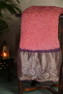 Bandhani Silk Pink Saree